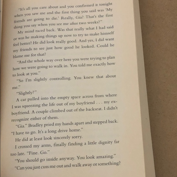 The Fill-In Boyfriend by Kasie West - Pink Accent Paperback - Picture 5 of 12